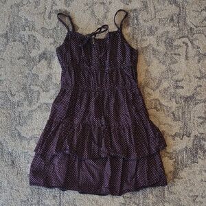 Brown Polka Dot Dress